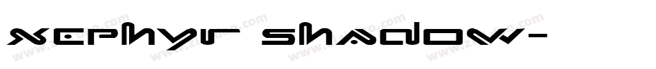 Xephyr Shadow字体转换